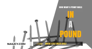 6 Penny Nails: Unveiling the Quantity in a Single Pound