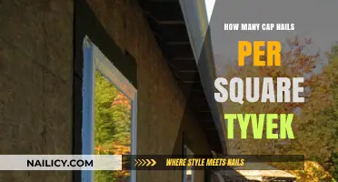 Tyvek Wrap Installation Guide: Optimal Cap Nails per Square for Efficiency