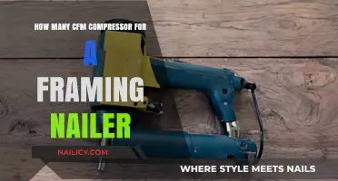 Choosing the Right CFM Compressor for Your Framing Nailer