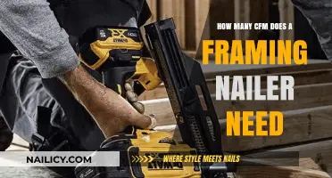 Optimal CFM Requirements for Efficient Framing Nailer Performance