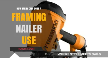 Power and Precision: Understanding CFM Usage in Framing Nailers