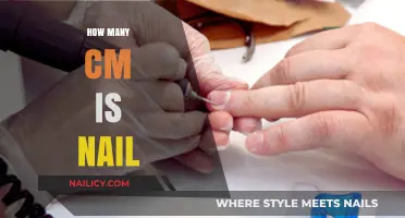 Understanding Nail Length: How Many Centimeters is the Average Nail?