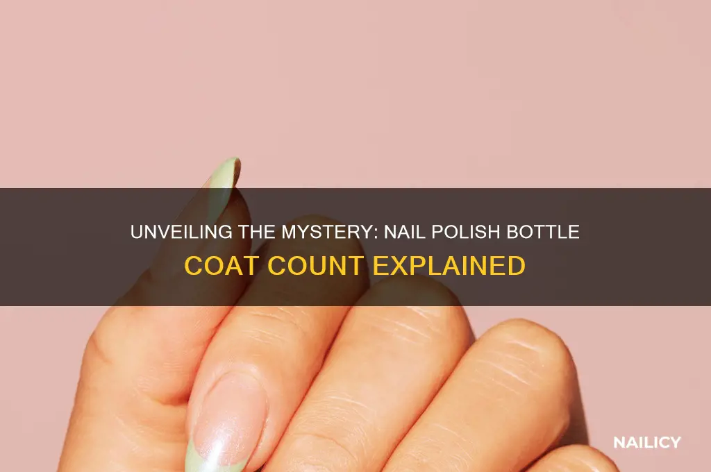 how many coats are in one nail polish bottle