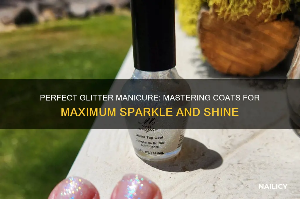 how many coats of glitter nail polish