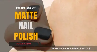 Perfect Matte Manicure: How Many Coats of Nail Polish?