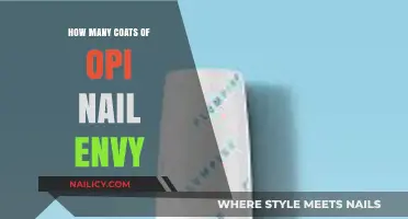 Perfecting Your Manicure: Optimal Coats of OPI Nail Envy Revealed
