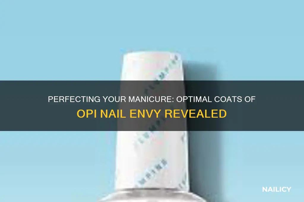how many coats of opi nail envy