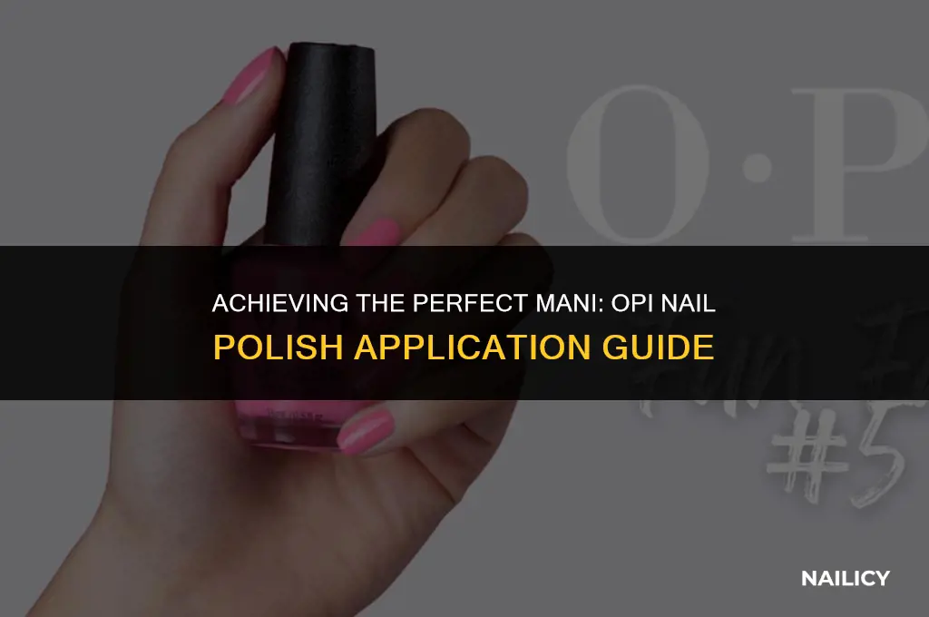 how many coats of opi nail polish should i use