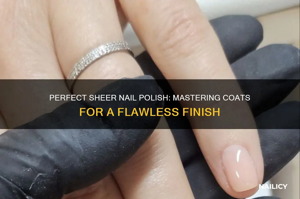 how many coats of sheer nail polish