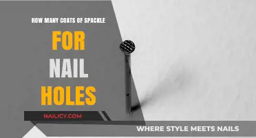 Perfect Wall Repair: Spackle Coats Needed for Nail Holes