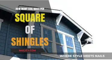 Coil Nails for Shingles: Calculating Quantity per Square Efficiently