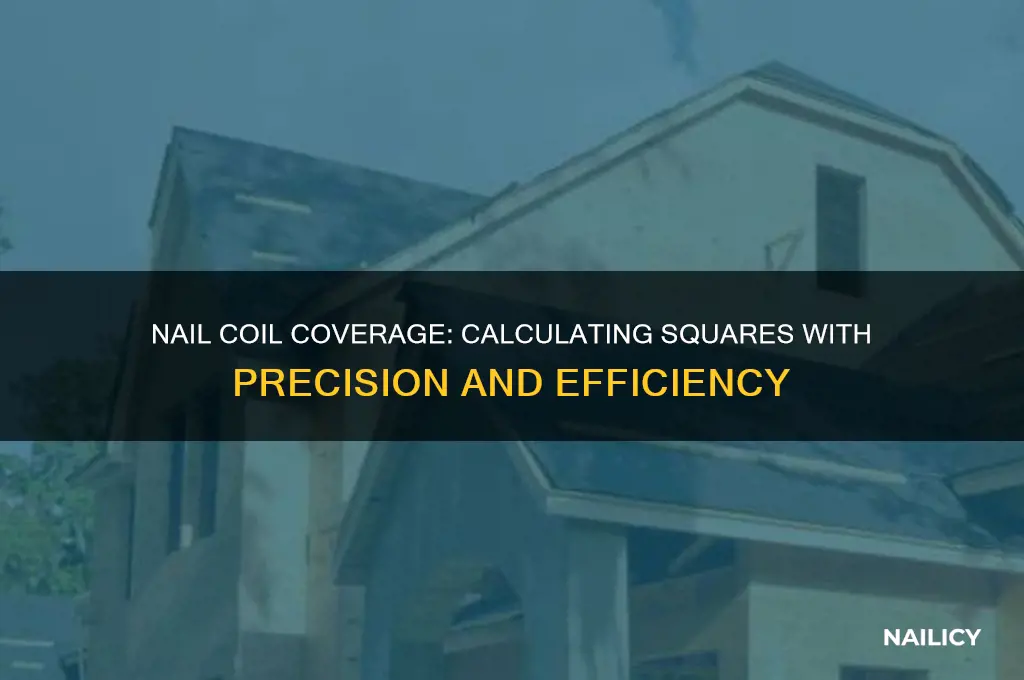 how many coils of nails per square