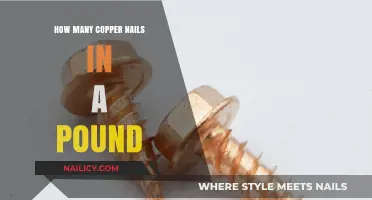 Copper Nails by Weight: How Many Fit in a Pound?