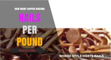 Copper Roofing Nails: Calculating Quantity per Pound for Your Project