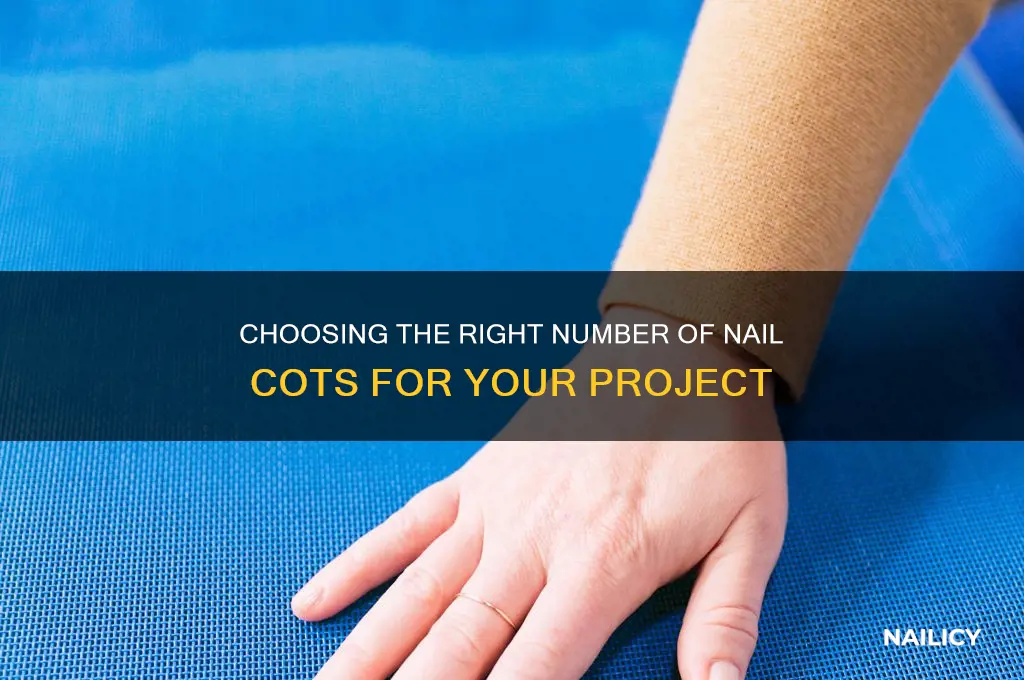 how many cots for nails