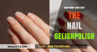 How Long Does Gelish Nail Polish Typically Last on Nails?