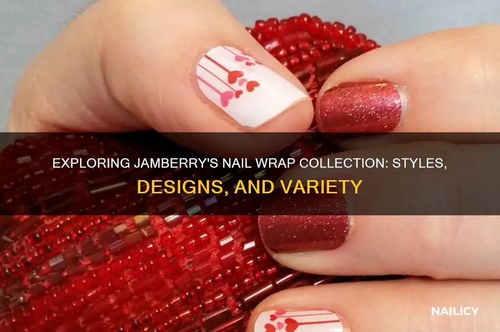 how many different nail wraps in jamberry
