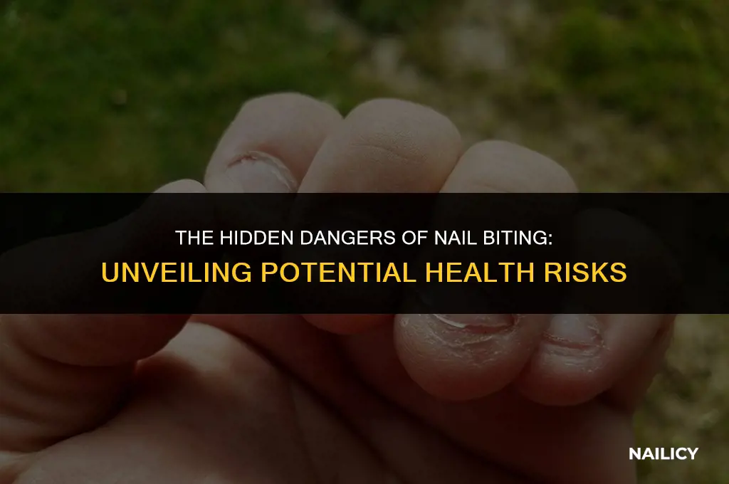 how many diseases can you get from biting your nail