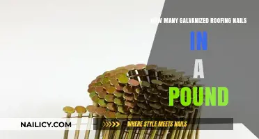 Galvanized Roofing Nails: Pound Quantity and Practical Usage Tips