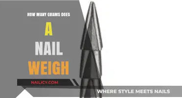 Unveiling the Surprising Weight of a Standard Nail in Grams