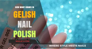 Gelish Nail Polish Weight: How Many Grams Are in a Bottle?