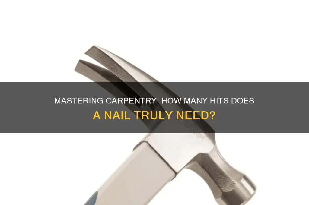 how many hits nail carpenter