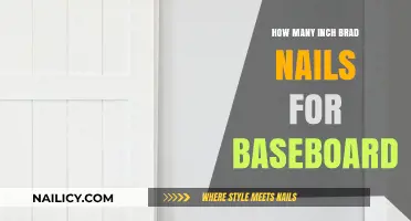 Choosing the Right Brad Nail Length for Baseboard Installation