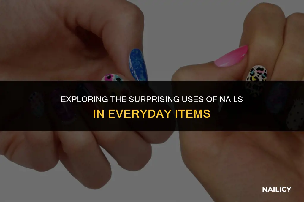 how many items use nails