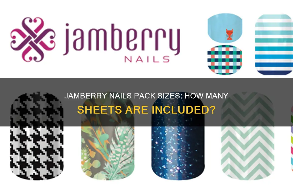 how many jamberry nails come in a pack