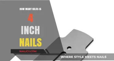 Understanding the Weight: How Many Kilos Are 4-Inch Nails?