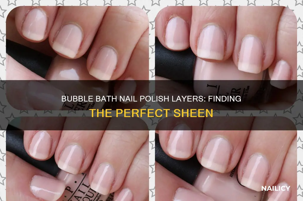 how many layers of bubble bath nail polish