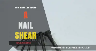Understanding Nail Shear Strength: How Much Weight Can Nails Withstand?
