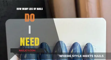 Calculating Nail Quantity: How Many Pounds of Nails Do You Need?