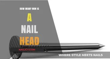 Understanding Nail Head Sizes: How Many MM is a Standard Nail Head?
