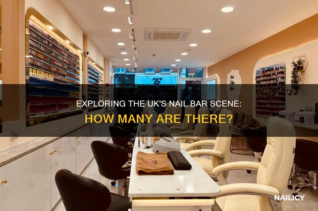 how many nail bars in the uk