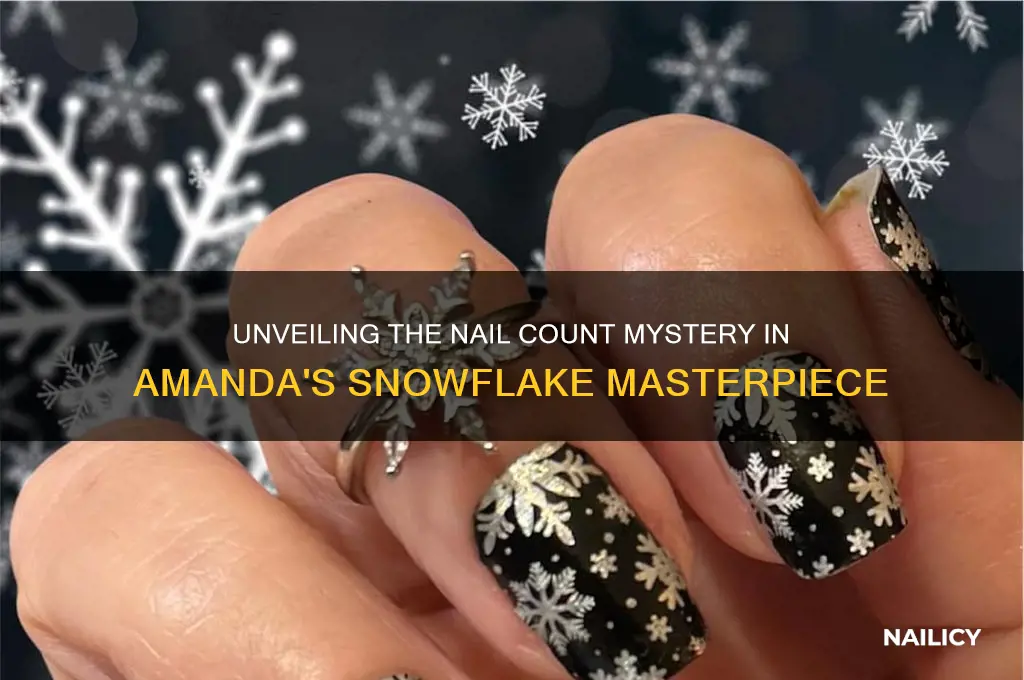 how many nail in the snowflake by amanda