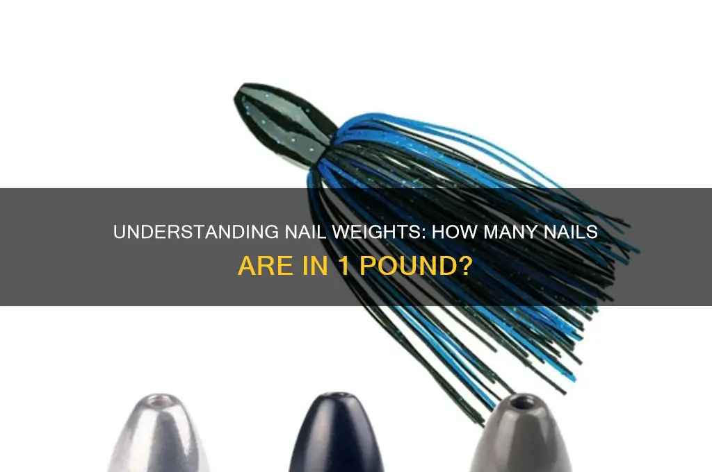 how many nail is 1lb