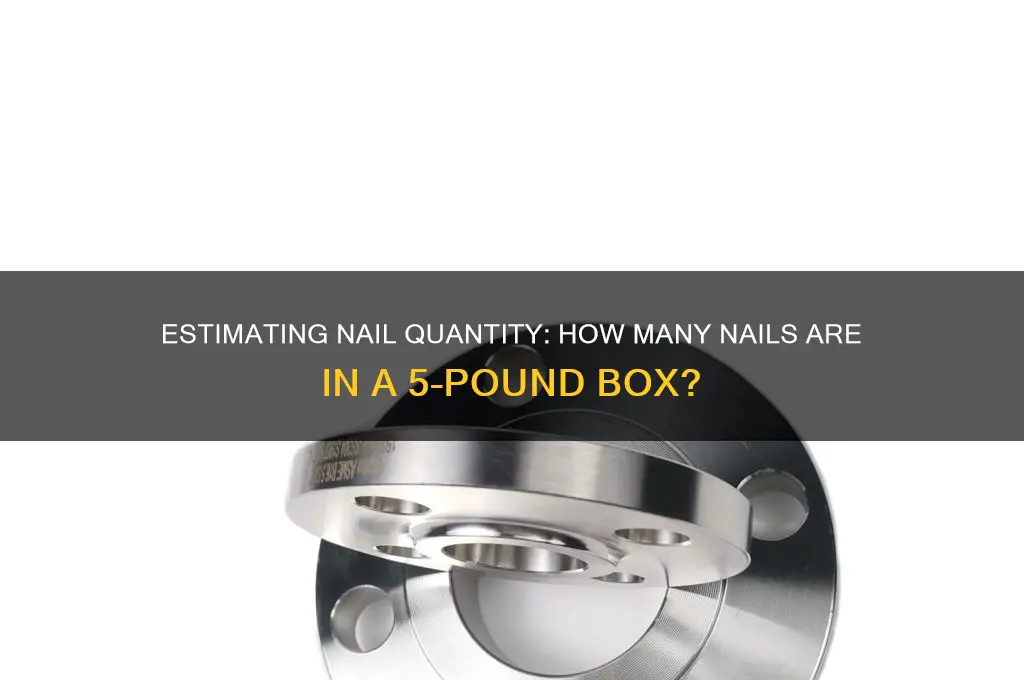 how many nail is 5lb