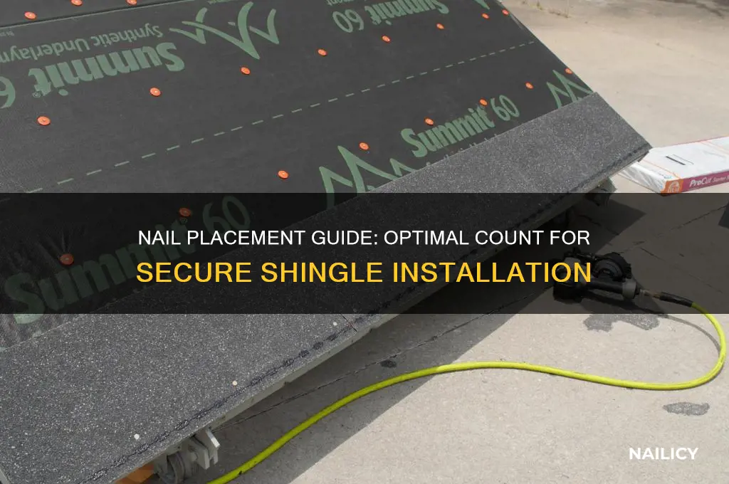 how many nail per shingle