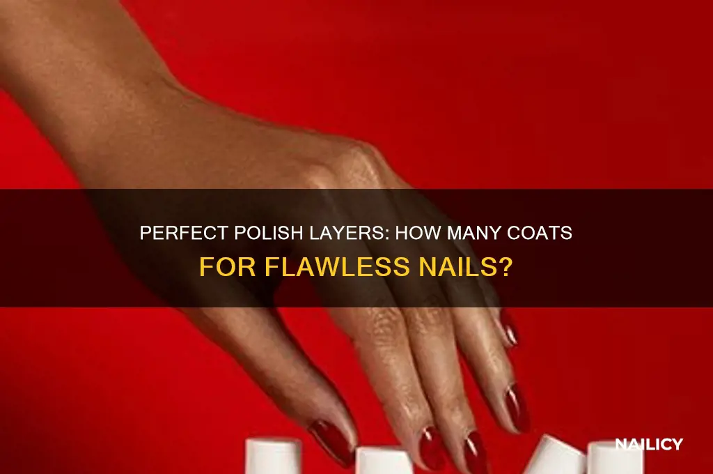 how many nail polish coats should i do