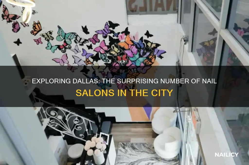 how many nail salon in dallas