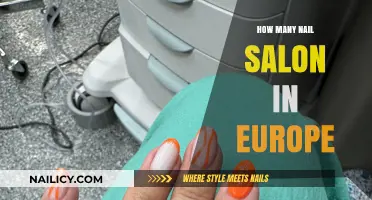 Exploring Europe's Nail Salon Scene: A Comprehensive Count and Overview
