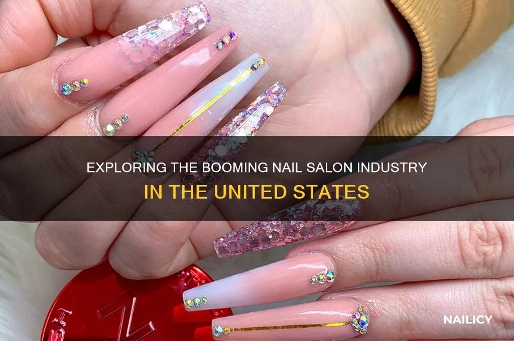 how many nail salons are there in the us