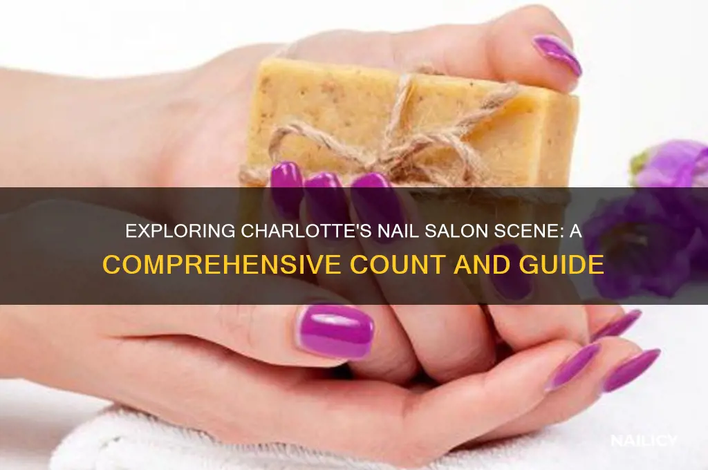 how many nail salons in charlotte nc