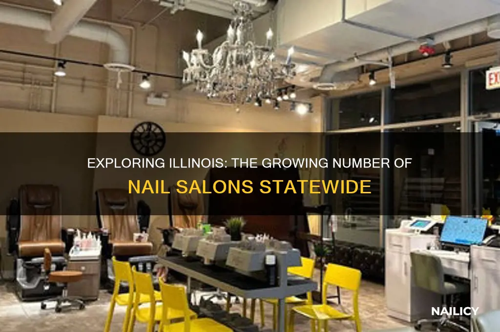 how many nail salons in illinois