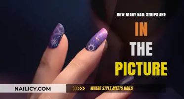 Count the Nail Strips: How Many Are in This Picture?