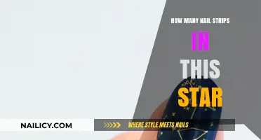 Unveiling the Mystery: Nail Strips Count in the Star Design