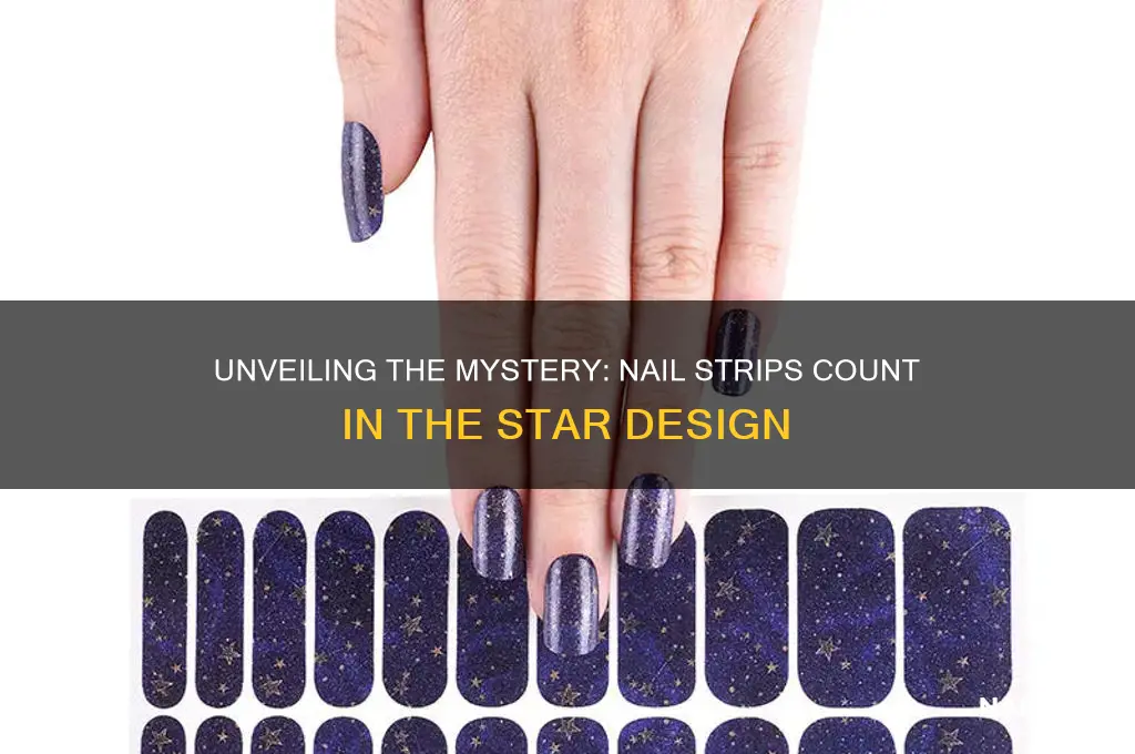 how many nail strips in this star
