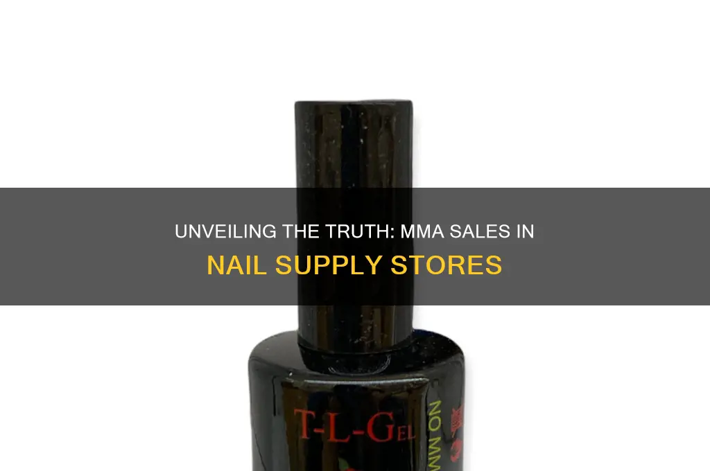 how many nail supply stores sell illegal mma