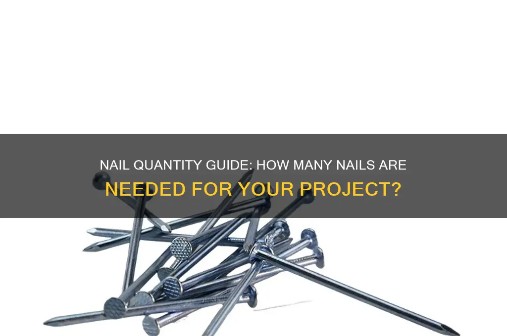 how many nails are needed
